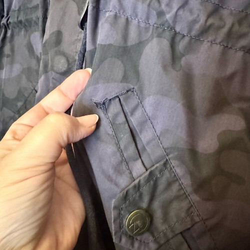 Biston gray jacket with lining like new, size XXL