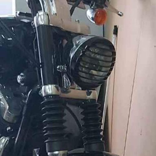 Harley Davinson headlight grille black 2004-2014 XL, XR Sportster like new