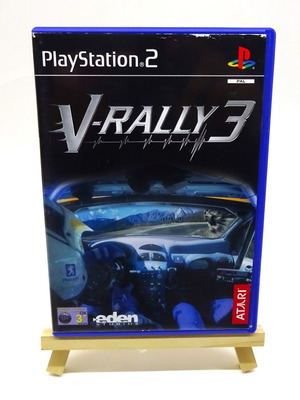 V Rally 3 Sony PlayStation 2 PS2 used, complete