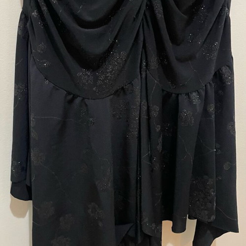 Vintage dress size S black like new, airy and light