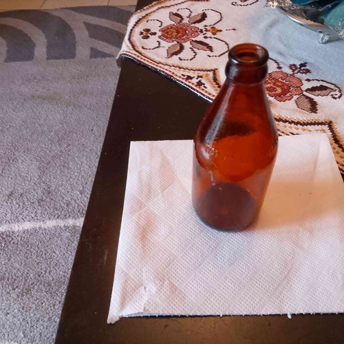 Collectible bottle 1917 used, rare, 18 cm