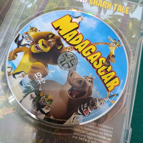 Madagascar DVD like new, 2-disc dubbed movie pack