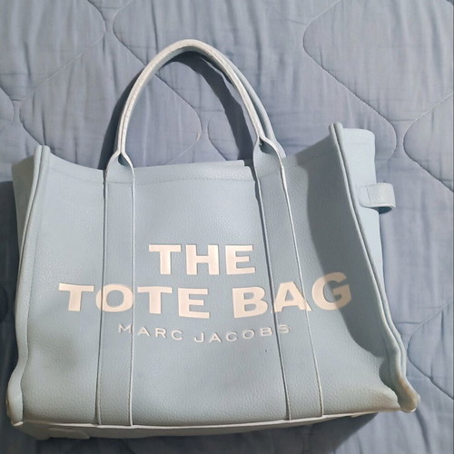Marc Jacobs The Tote Bag leather like new, turquoise