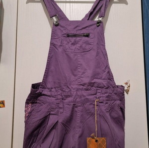 Vintage 3Guys purple salopette size L