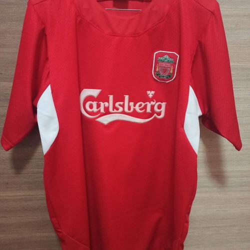 Liverpool Retro Football Shirt 2004-05 Medium Used