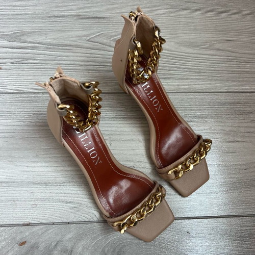 Beige sandals new size 36