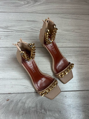 Beige sandals new size 36