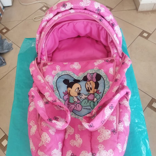 Port Bebe Disney doll carrier, pink