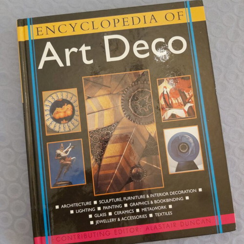 Art Deco books used, set of 2