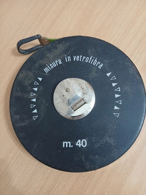 Vintage μετροταινία 40 μέτρων μεταχειρισμένη