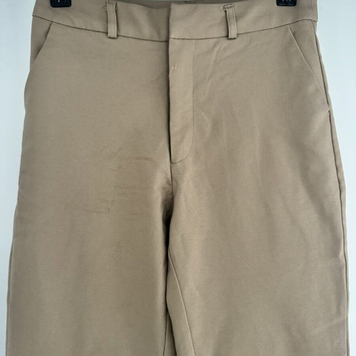 Tailored cigarette pants beige size 32 like new
