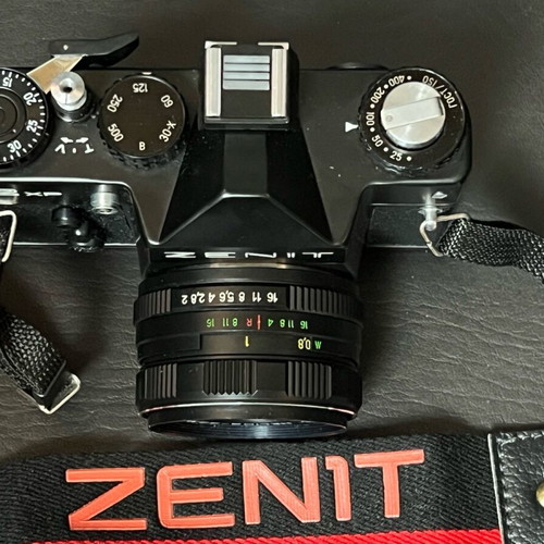 Zenith 12XP film camera with Helios 44M-6 lens like new