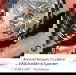 Tourbillon μηχανικό ρολόι Android από Βολφράμιο