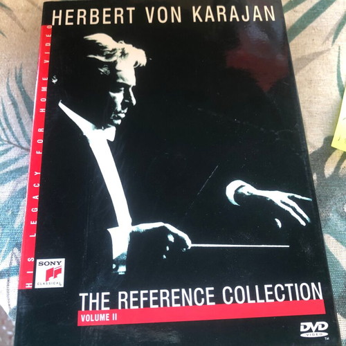 Herbert Von Karajan DVD set of six like new, classical