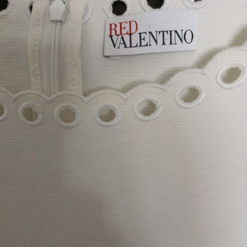 Red Valentino dress white like new, size 42 Italian