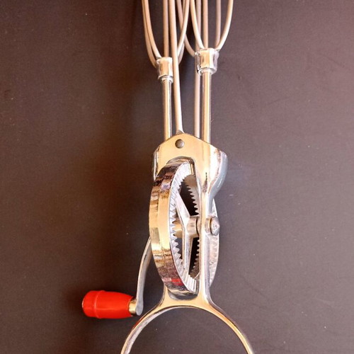 Vintage hand mixer inox like new