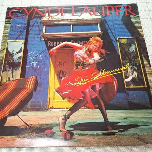 Cyndi Lauper She's So Unusual LP like new, pop
