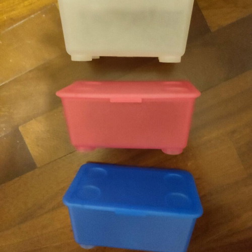 Storage boxes for small items like new, pack of 3