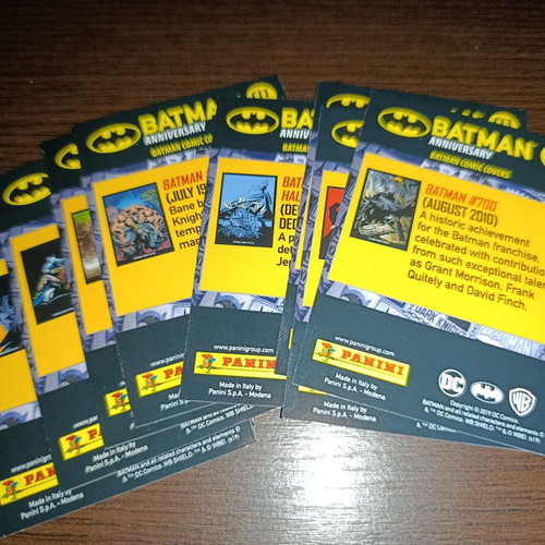 Panini Batman 80 Years Sticker Set like new