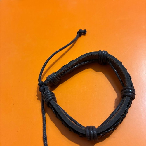 Leather men's bracelet new