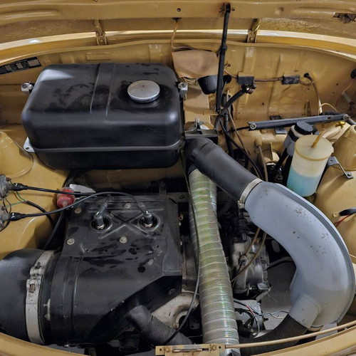 Trabant 601 1975 σαν καινούργιο, κουπέ, βενζίνη, χειροκίνητο