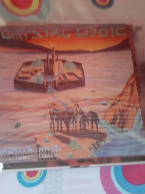 Manilla Road Crystal Logic LP like new, metal