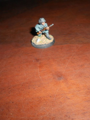 Model Soldier Italian Mussolini Rooster Feather used