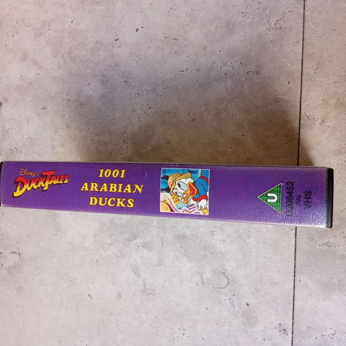 DuckTales 1001 Arabian Nights VHS tape used, 1990s
