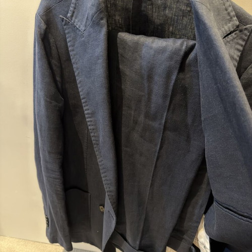 Gutteridge linen suit like new, blue, EU42