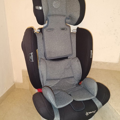 Bebe Stars Car Seat 15-36kg i-Size like new, grey/black