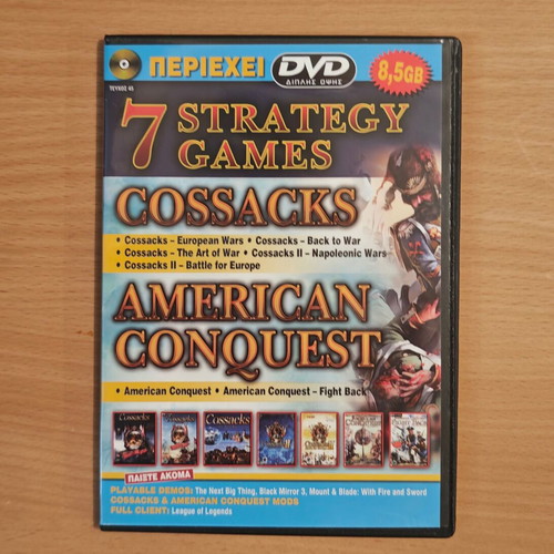 7 PC Games Cossacks and American Conquest collection new