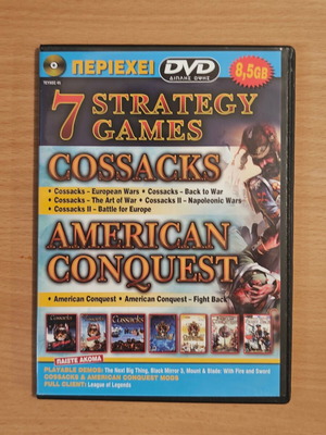 7 PC Games Cossacks and American Conquest collection new