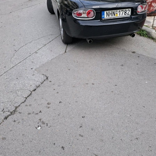 Mazda MX-5 NC used convertible 1.8L manual, 110000 km, black