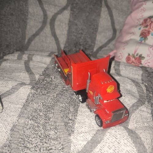 Mattel Disney Cars Mack Toy Trucks used, set of 3