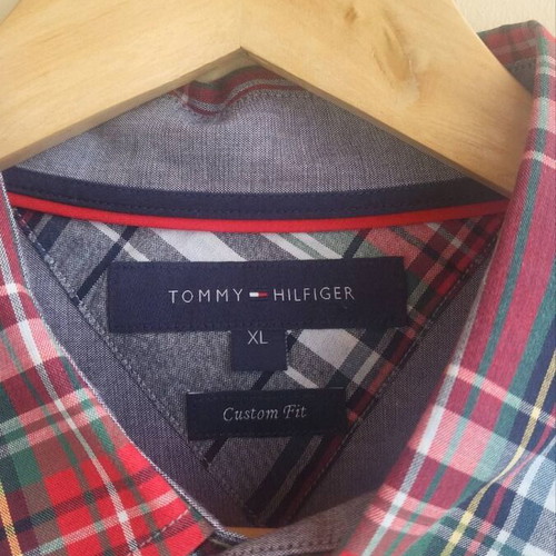 Tommy Hilfiger men's checked shirt XL like new