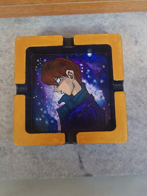 Handmade Yugioh Ashtray made to order