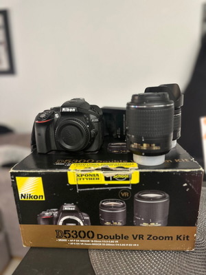 Nikon D5300 Double VR Zoom Kit σαν καινούργιο