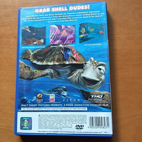 Finding Nemo PS2 game used, adventure