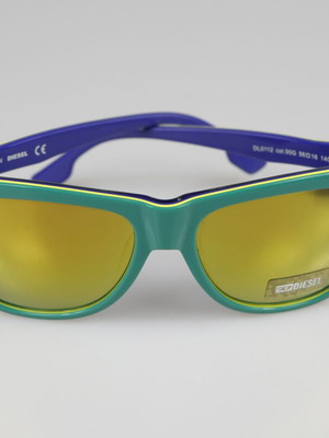 Diesel sunglasses new Mod:DL0112 multicolor with gold mirror lens