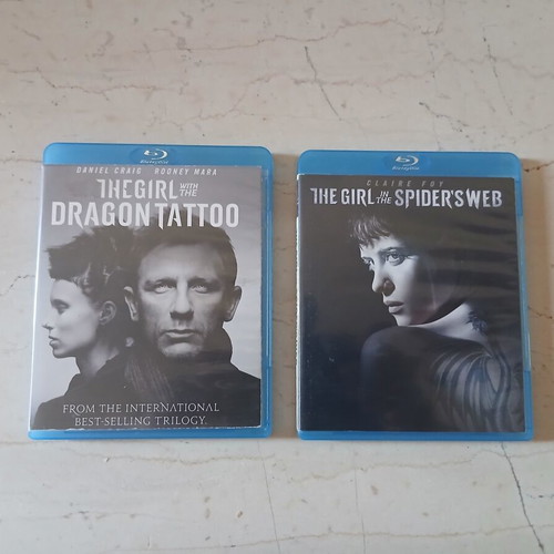 Blu-Ray movies used, pack of 2 with Greek subtitles