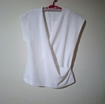 Zara white blouse new with tags, size S