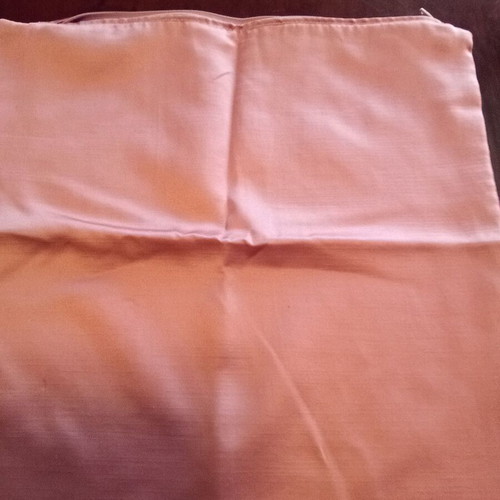 Cushion covers for sofa set of three like new, satin design
