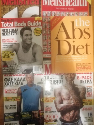 Men's Health Collectible Issues Total Body and Abs Diet Guides