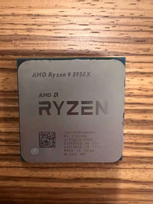 AMD Ryzen 9 5950X AM4 процесор, 3.40/4.90GHz