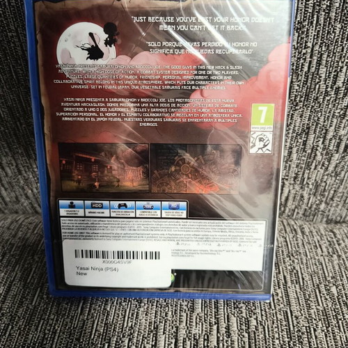 Yasaj Ninja PS4 game new, factory sealed
