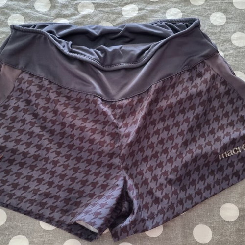 Macron shorts like new, size S, black and grey, with special storage pockets