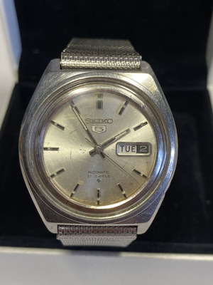 Seiko 5 Automatic 21 Jewels Vintage ρολόι 6119-6410 μεταχειρισμένο