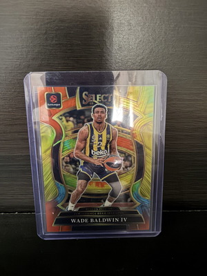 Wade Baldwin IV 2025-26 Panini Select Euroleague Concourse Tie Dye #72 like new
