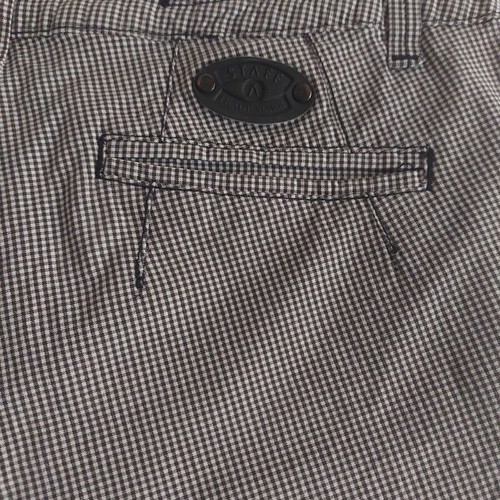 Staff shorts used, size 36 / S, black and white