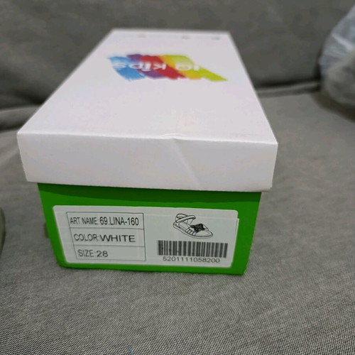 Πέδιλα IQ Shoes νούμερο 28 σαν καινούργια, λευκά με πεταλούδα